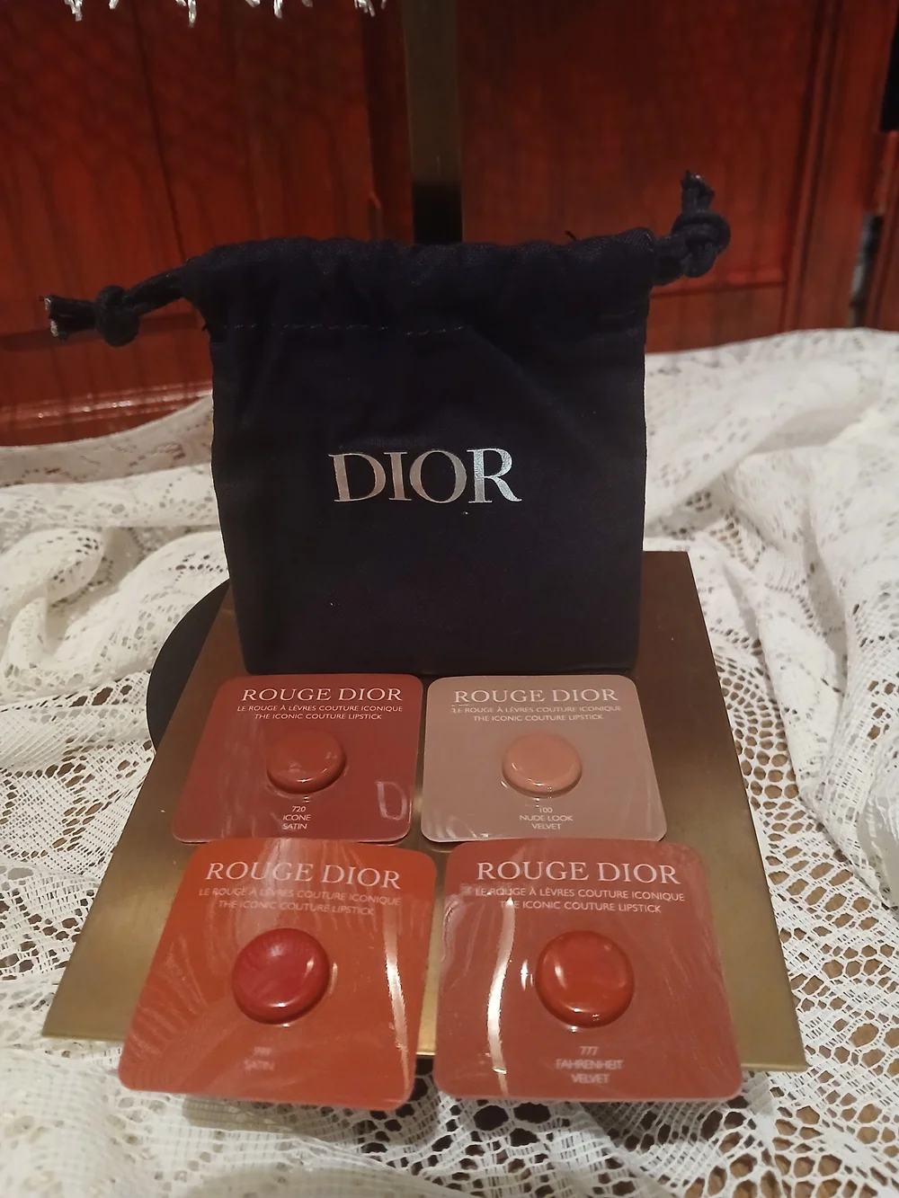 Dior Lipstick With Dustbag